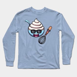 Cool Whipped Cream Long Sleeve T-Shirt